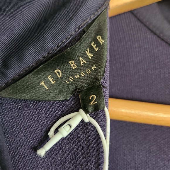 Ted Baker Dominaa Dress Floral Long Sleeve Dress Ted Size 2 ,US Size 6 - Picture 5 of 13